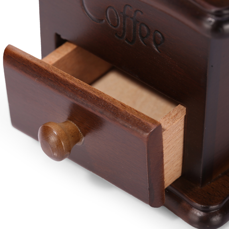 Wood Manual Coffee Grinder YM8521-大图4