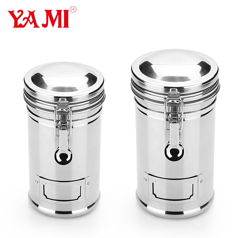 304S/S Coffee Canister 900cc YM-900-大图5