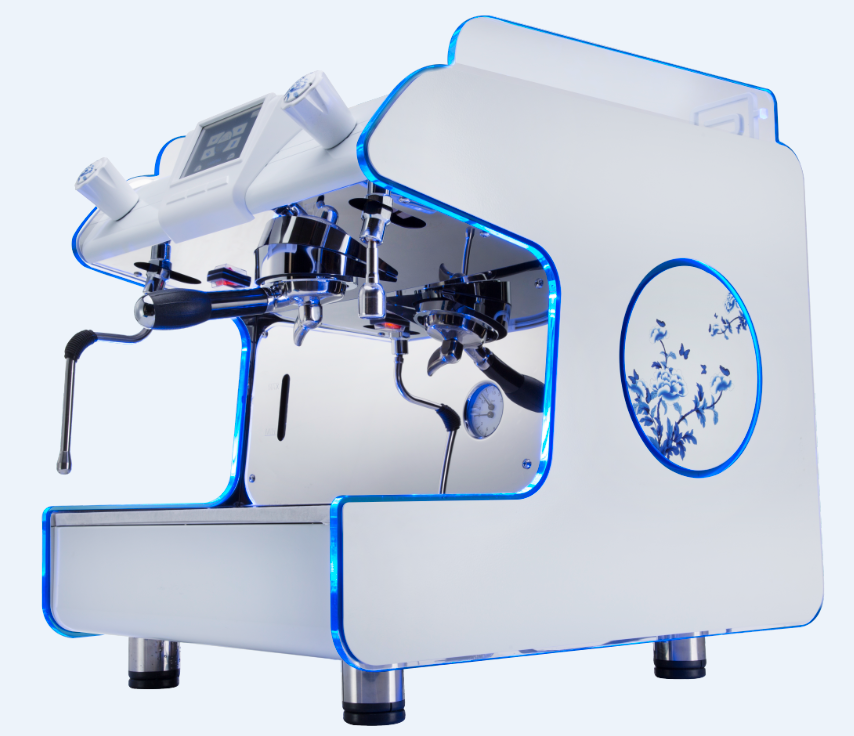 青花瓷多锅炉单头意式半自动咖啡机QT3-1-大图1